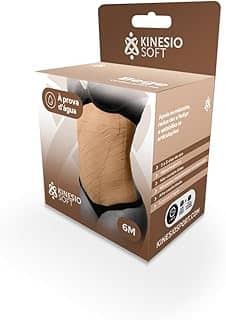 Bandagem Elástica Adesiva KinesioSoft 6m x 5cm, Bege