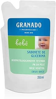 Granado Refil Sabonete Glicerina Bebê, Erva Doce, 250ml