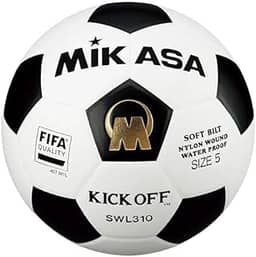 MIKASA Bola de Futevôlei SWL310, Amarela e Preta