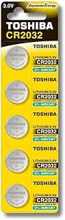 Pilha Moeda Lithium 3V CR2032 (C/5 Pilhas) Toshiba