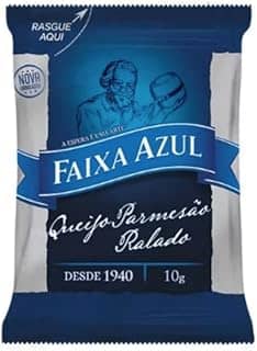 Queijo Ralado Parmesão Faixa Azul 50 Sachês de 10g