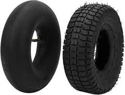 9x3.50-4 Pneus Internos de Borracha, Pilotagem de Chuva de Neve Com Melhor Aderência para Scooter Elétrico, Estável e
