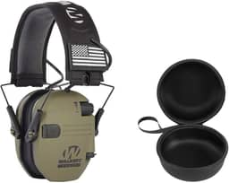 Proteção de Redução de Ruído Adulto, Abafador Protetor de Ouvido Tático, Abafador De Ruído Eletrônico Walkers Razor, Abafador Tiro Esportivo (Verde)