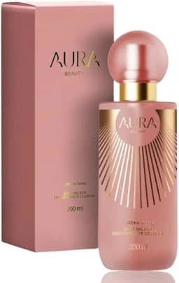 Body Splash Desodorante Colônia Aura Beauty Aurora Shine Jade Picon 200Ml