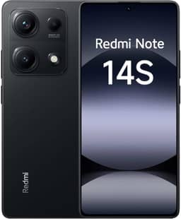 Xiaomi Redmi Note 14S 4G NFC 256gb 8GB Ram 6.67 Pol AMOLED Cor Preto Black MediaTek Helio G99-Ultra