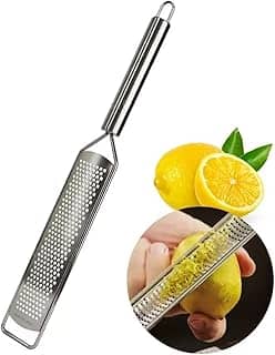 Ralador Raspas Finas Profissional Zester Para Cítricos Limão Laranja Queijo Parmesão Rita Lobo