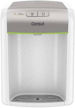 Purificador de água Consul Prata refrigerado, com proteção antibactérias - CPB34AS Bivolt
