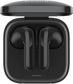 Xiaomi Redmi Buds 6 Active, Fones de Ouvido Sem Fio, Versão Global (Preto)