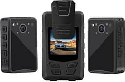 Mini Câmera Policia Bodycam Segurança Corpo Full Hd 1296p 4k A23 Externa Corpo Colete Esportiva Moto Ciclista Bike Airsoft Capacete