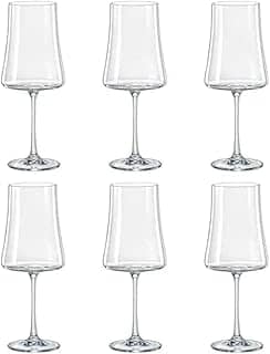 Jogo 6 Taças De Vinho Xtra Luxo Cristal Bohemia - 560ML