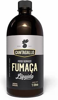 Fumaça Líquida CantaGallo 1L - Linha Profissional - Sabor Intenso de Defumado