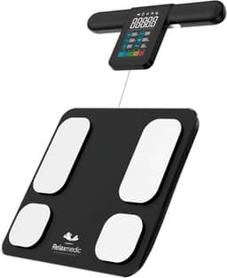 Balança Bioimpedância Corporal Digital Bodyscan - Relaxmedic Cor Preto