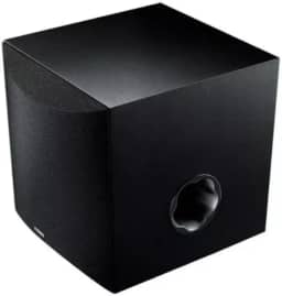 Subwoofer alimentado Yamaha 8" 100W - Preto (NS-SW050BL)