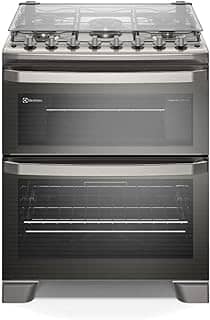 Fogão Electrolux 5 Bocas Experience com PerfectCook360 Prata (FE5DC) 220V