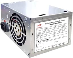 C3Tech Fonte ATX 200w, PS-200v4 para computador, 20+4 Pinos, 115v e 230v