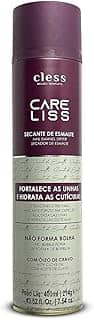 Spray Secante de Esmalte e Fortalecedor de Unhas Care Liss - Rápida Secagem, Brilho e Proteção para Suas Unhas