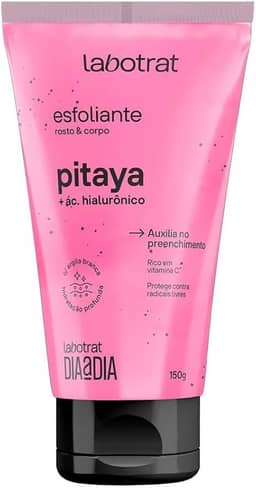 Labotrat “Esfoliante Para O Rosto E Corpo De Pitaya E Ácido Hialurônico Auxilia No Preenchimento E Hidratação Profunda 150G”
