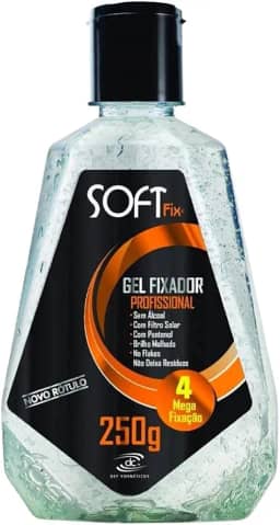 Soft Fix Gel Fixador 250G Fliptop Incolor Unit Softfix