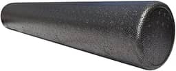 Rolo Para Exercícios 90cm Liberação Miofascial Foam Roller Massagem Pilates Yoga Academia Crossfit Relaxamento (Preto)