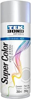 Tinta Spray Aluminio Alta Temperatura 350ml - Tekbond