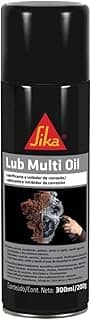Sika - Desengripante - Lub Multi Oil âmbar - Lubrificação e proteção - Metais - Duradouro - Lata 200g/300ml