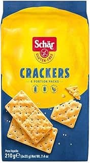 Biscoito Salgado Tipo Cream Crackers sem Glúten sem Lactose Schär 210g