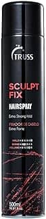 Truss Sculpt Fix Spray Fixador Extra Forte | Modelagem Profissional com Jato Seco e Toque Natural | 500ml