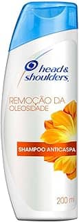 Head & shoulders Head & Shoulders - Shampoo Antioleosidade Remoção Da Oleosidade Shampoo Para Eliminar O Excesso De Óleo Shampoo Anticaspa Hidratante 200 Ml​​