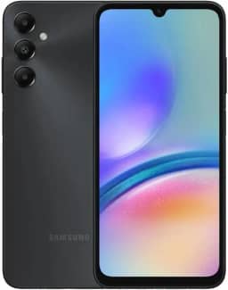 Smartphone Samsung Galaxy A05s 6,7 Tela Infinita 128GB + 6GB RAM Tela Infinita de 6.7" 50MP + 2MP + 2MP, Processador Octa-Core, Bateria de longa duração - Preto