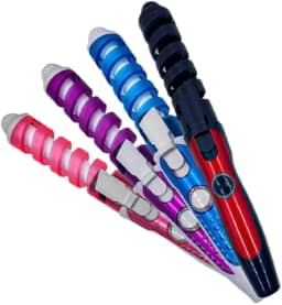 Modelador de Cachos Espiral Bivolt com Revestimento Cerâmico Turbo – Ondulação Perfeita e Segura para Todos os Tipos de Cabelo