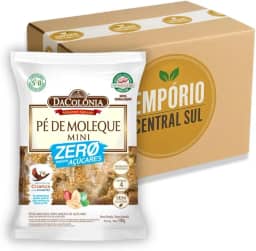 Pé de Moleque Zero Açúcar Dacolonia - Pack 12 pacotes