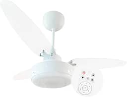 Ventilador Teto Silent Cristal Bivolt Inverter Led com Controle Remoto