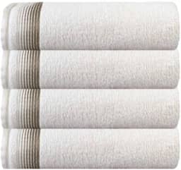 Kit Com 4 Toalhas Banhão Gigante Alta Absorção Sublime 70x150cm - Central Toalhas (Branco)