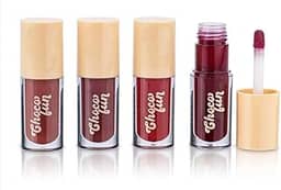 Tint Cream Labial em Creme, 4 Cores, com Pantenol e Vitamina E, 4,5ml Choco Fun - Máquiagem (Sensação)