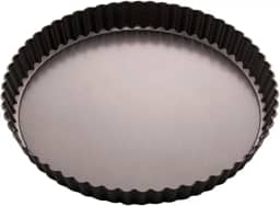 Forma para Torta e Bolo Redonda de Fundo Removível Antiaderente 24 ou 26cm com Fundo Falso (24cm)