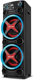 Torre de Som Mondial TM-2200, luzes, Bluetooth, 2200 W RMS, APP
