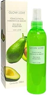 TÔNICO FACIAL HIDRATANTE DE ABACATE GLOW LOVE - 200ml