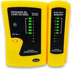 Testador de Cabo De Rede Remoto De Nível Profissional Rj11/Rj12/Rj45 Lan Com Crimpagem Internet Telefone Teste Telefonia ONYK