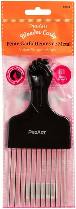 Pente Garfo de Metal - Pente