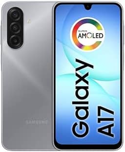 Celular Samsung Galaxy A17, 128GB, 4GB, 50MP Tela 6.7', IP54 - Cinza