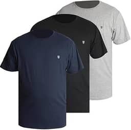 Kit 3 Camiseta Plus Size Over G1,G2,G3,G4 100% Algodão Premium