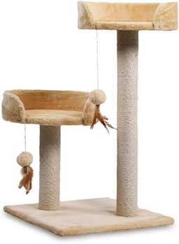 Chalesco Arranhador Duas Bases para Gatos