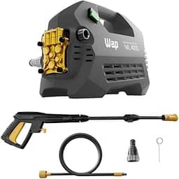 WAP Lavadora de Alta Pressão Profissional WL 4000, 420L/h, com Agulha Desobstruidora e Motor de Indução, 2000W 127V