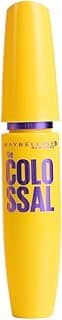 Maybelline NY The Colossal Máscara de Cílios, Fórmula com Colágeno para Volume Express, Definição Intensa e Longa Duração, Versão Lavável, Cor Preto, 8ml