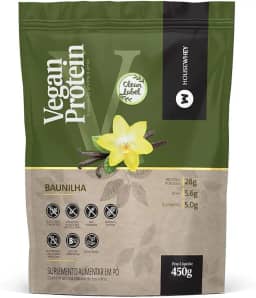 Housewhey Vegan Protein, Sabor Baunhilha, 450g