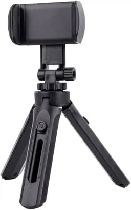 Mini Tripe Suporte Para Celular Smartphone Universal De Mesa Articulado Tripod