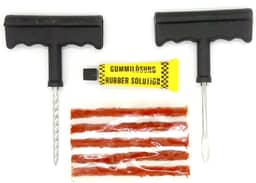 Kit Reparo Remendo Pneu Sem Câmara Carro Moto socorro