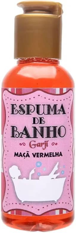Espuma De Banho Afrodisíaca Aroma Maçã Vermelha Para Banheira Ou Banho Sensual 120Ml