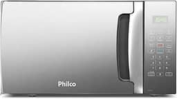 Microondas Philco PMO30EP 28 Litros Preto Com Porta Espelhada 1400w 220v