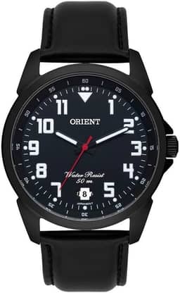Relógio Masculino Orient Prova D'agua Pulseira de Couro Garantia de 1 ano Mpsc1009 p2px